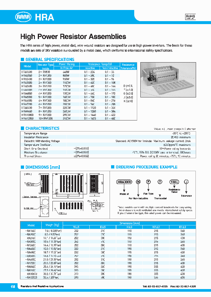 HRA7200_7690089.PDF Datasheet