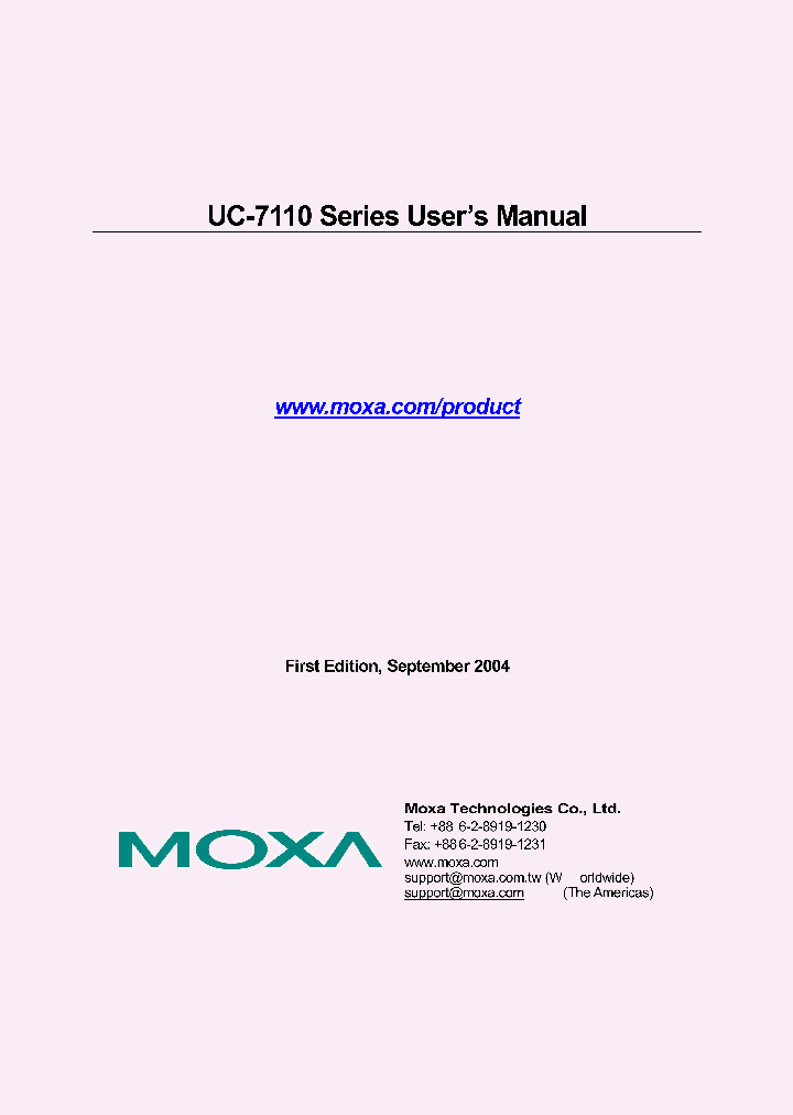 UC-7110_7695230.PDF Datasheet