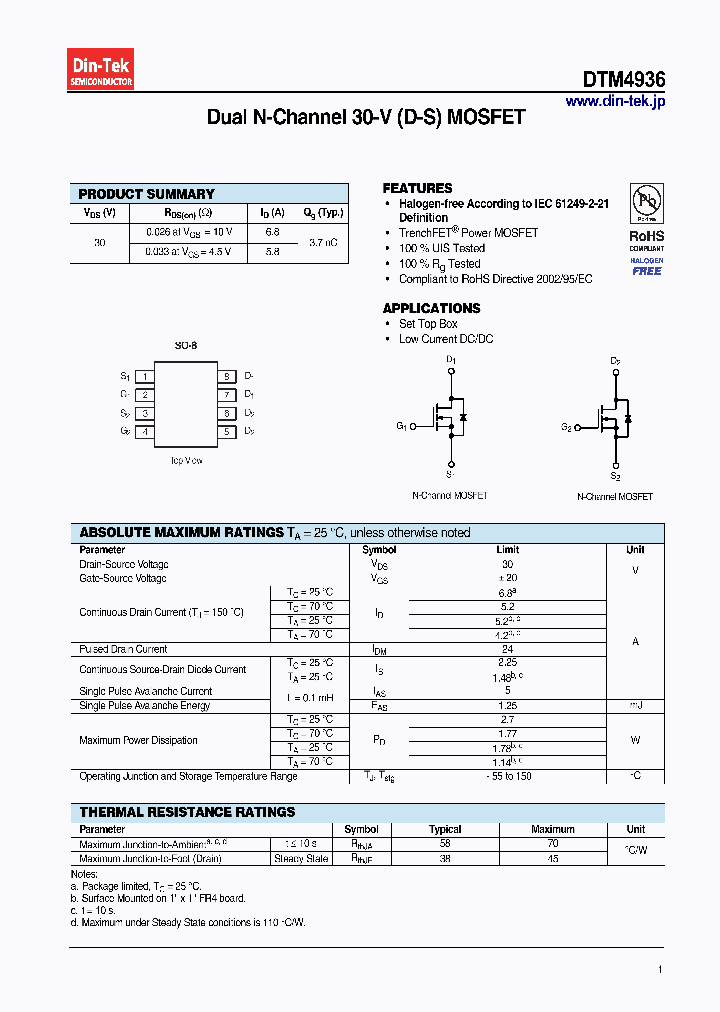 DTM4936_7696983.PDF Datasheet