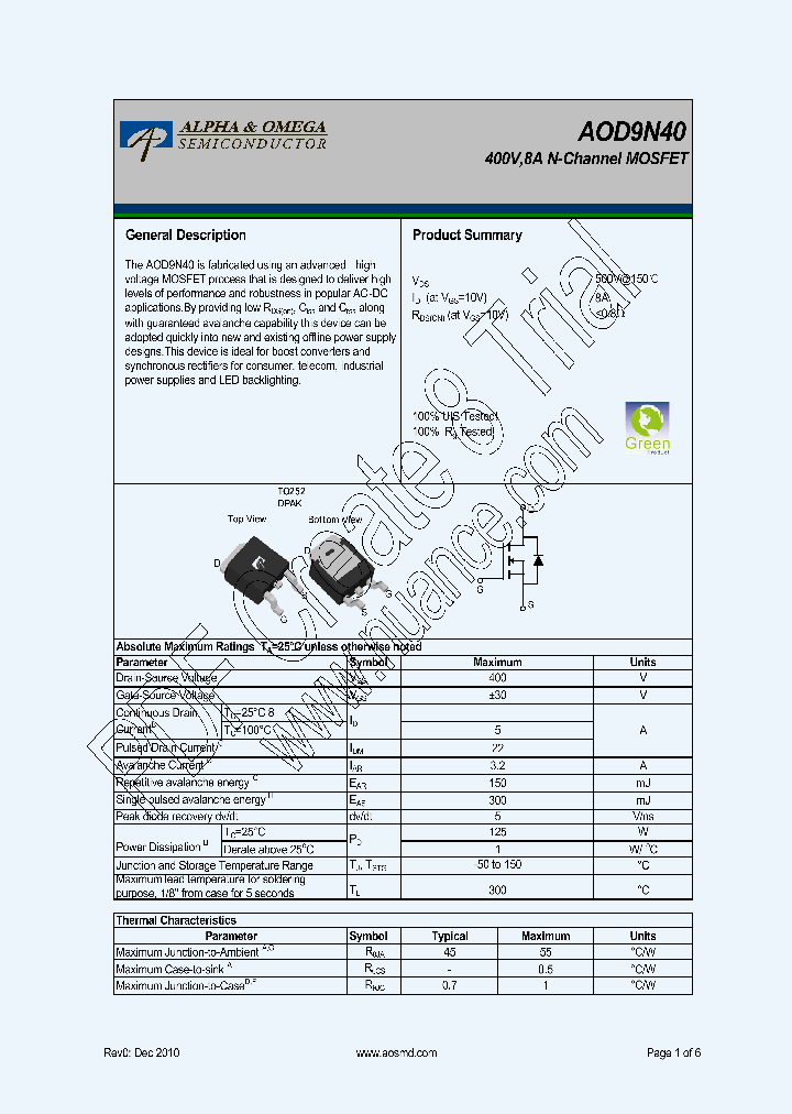 D9N40_7700064.PDF Datasheet