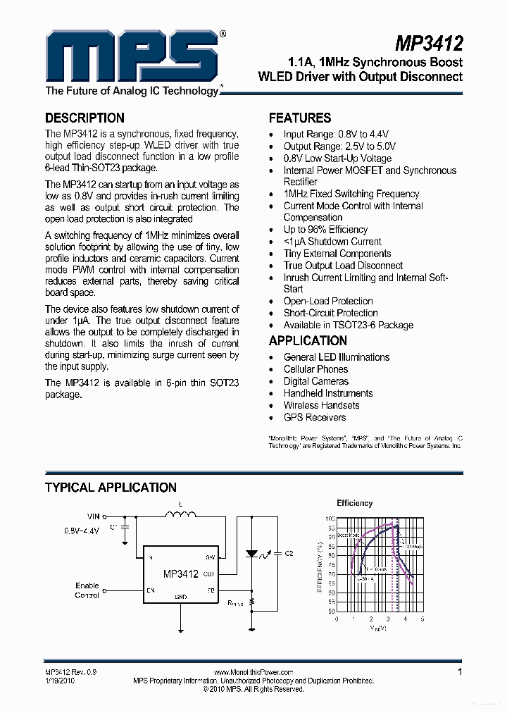 MP3412_7700271.PDF Datasheet