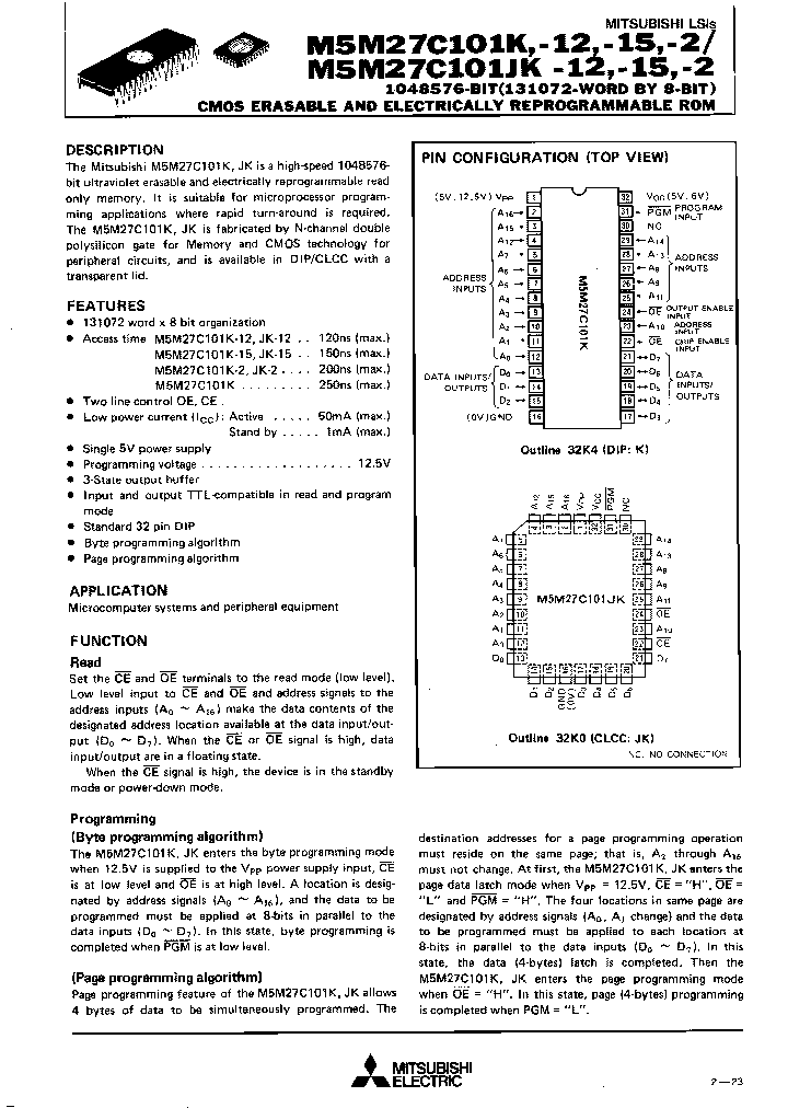 M5M27C101JK-15_7703188.PDF Datasheet