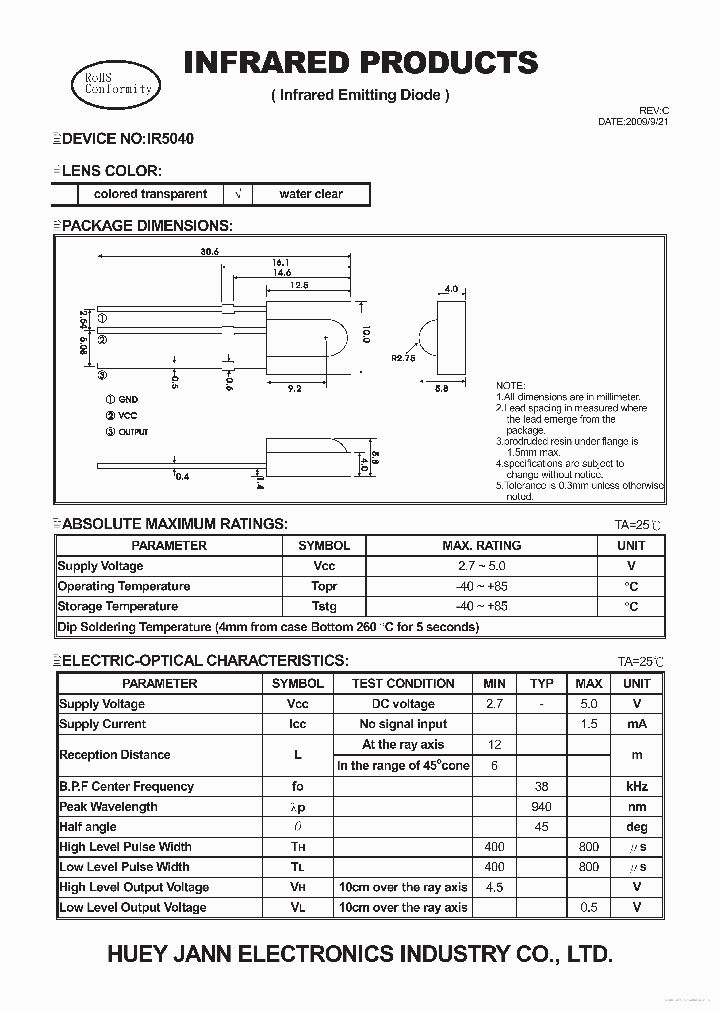IR5040_7703832.PDF Datasheet