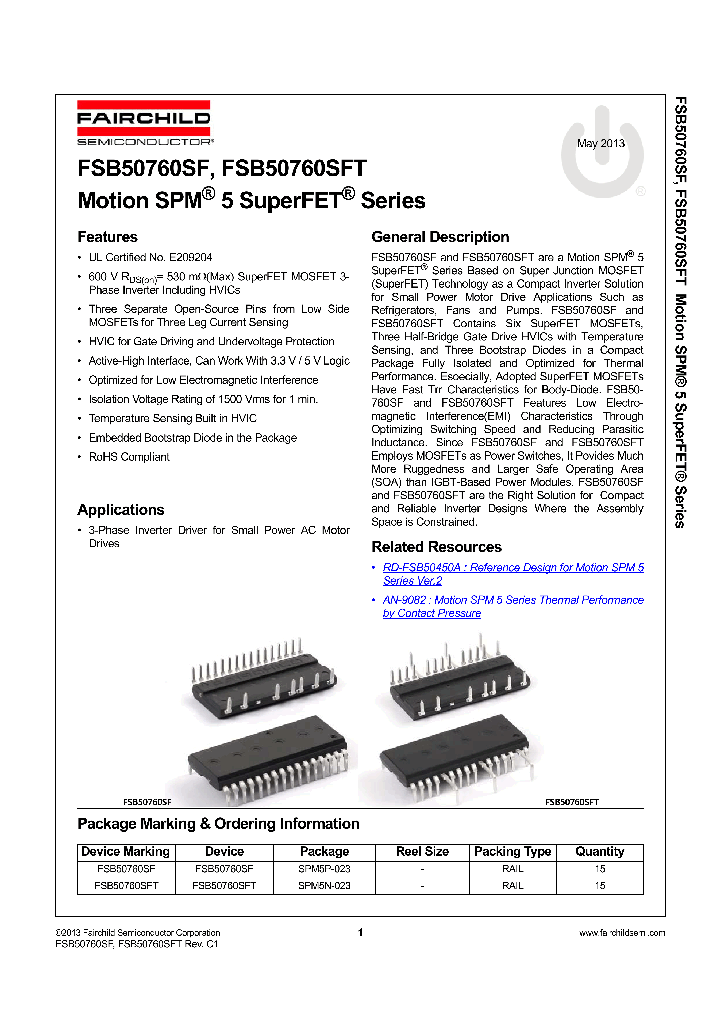 FSB50760SFT_7712179.PDF Datasheet