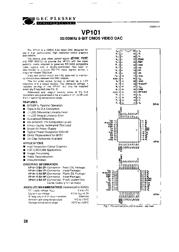 VP101-3BAGP_7715230.PDF Datasheet