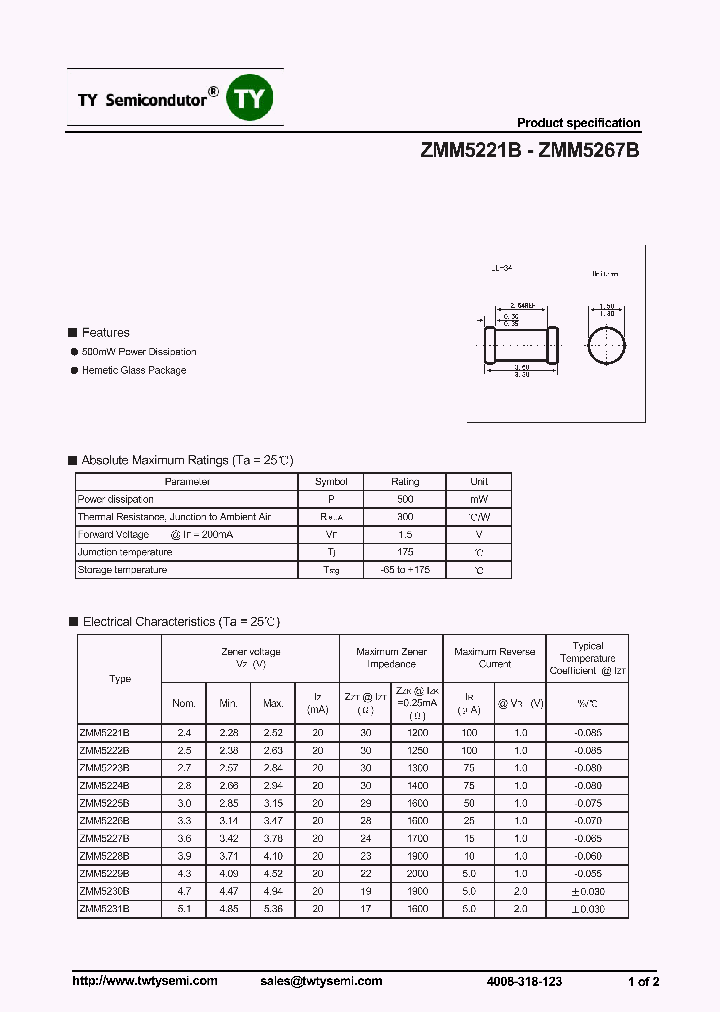 ZMM5242B_7716229.PDF Datasheet