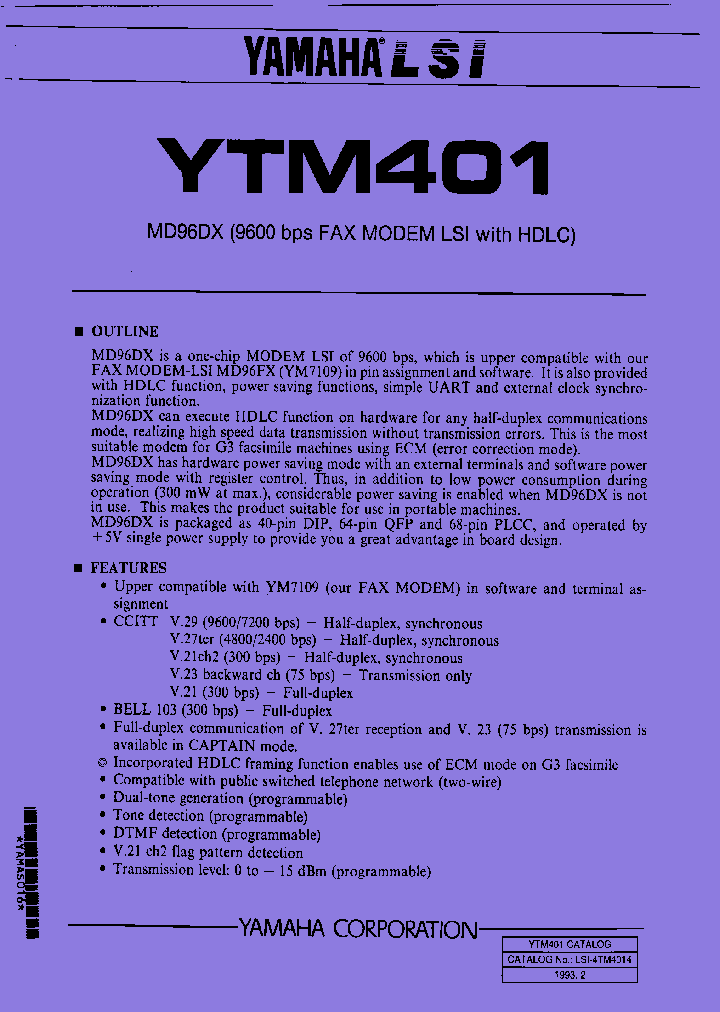 YTM401C-F_7727467.PDF Datasheet