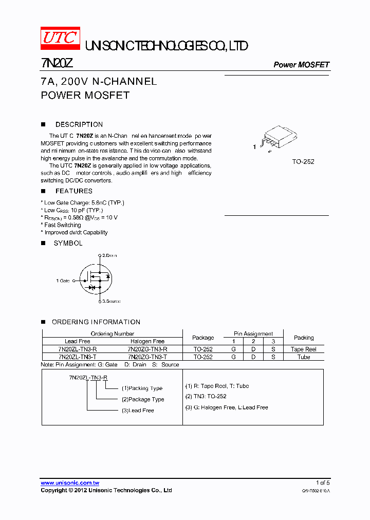 7N20Z_7728153.PDF Datasheet