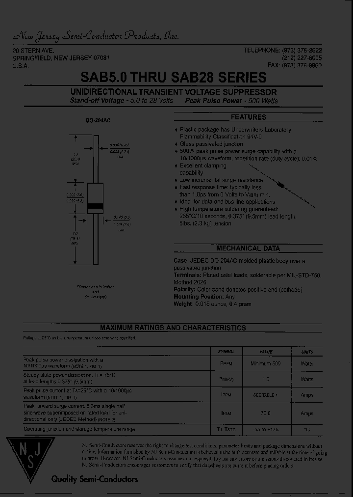 SAB10_7733055.PDF Datasheet