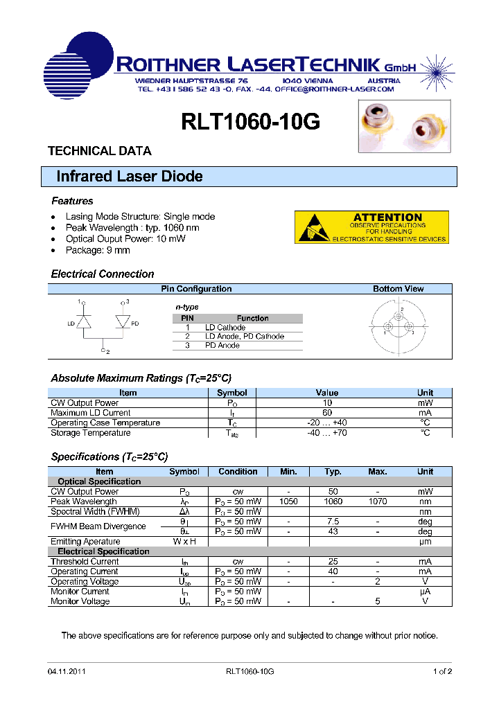 RLT1060-10G_7736632.PDF Datasheet