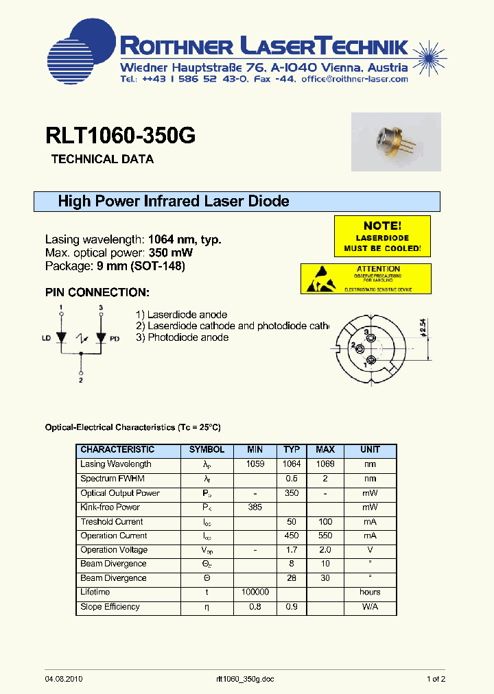 RLT1060-350G_7736635.PDF Datasheet