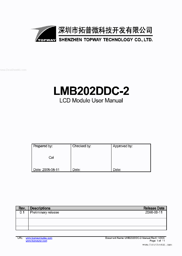 LMB202DDC-2_7738519.PDF Datasheet
