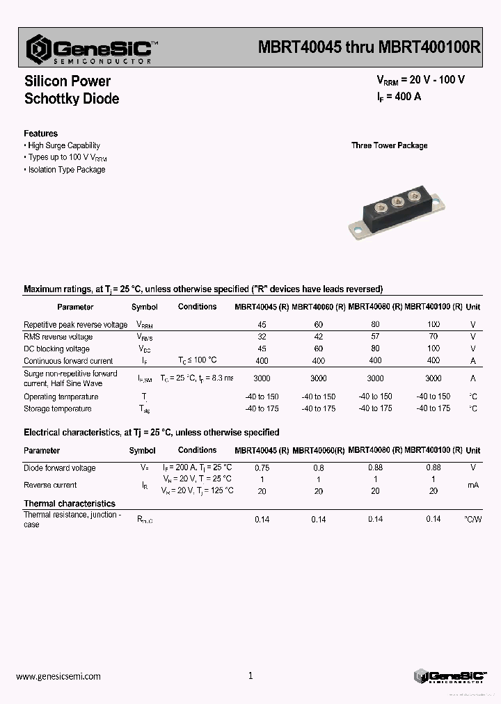 MBRT40045R_7738399.PDF Datasheet