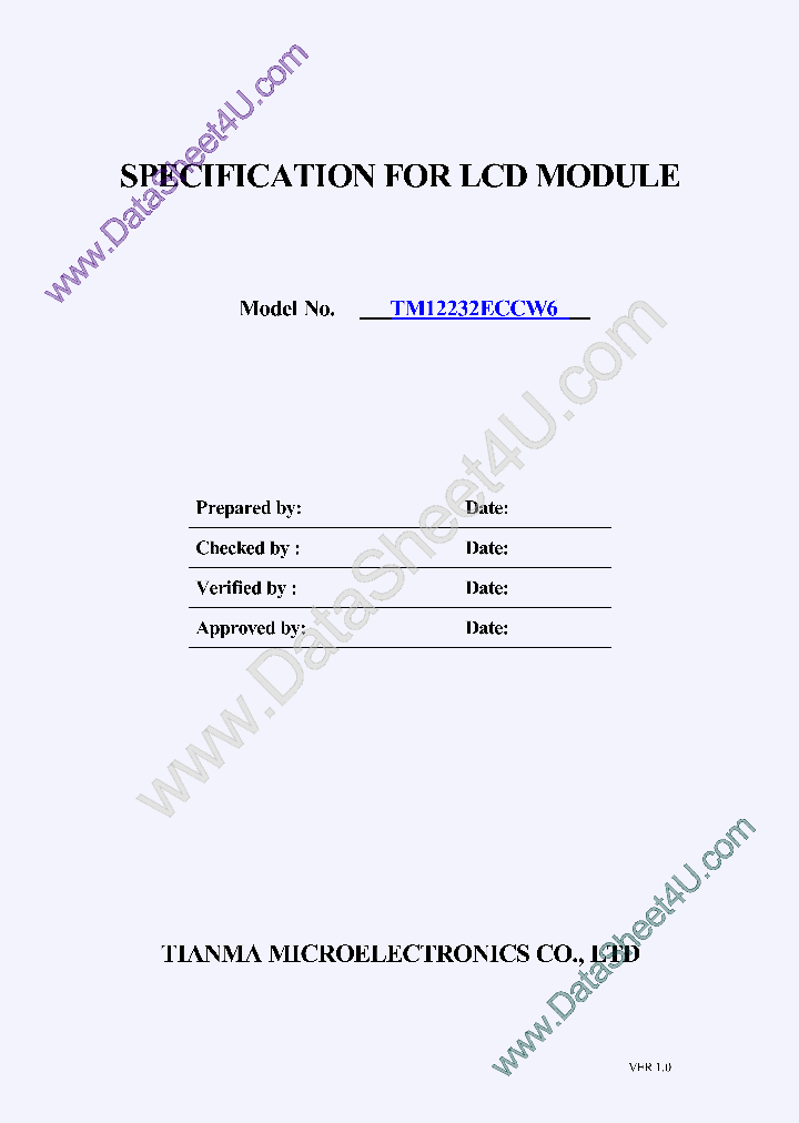 TM12232ECCW6SPEC_7742841.PDF Datasheet