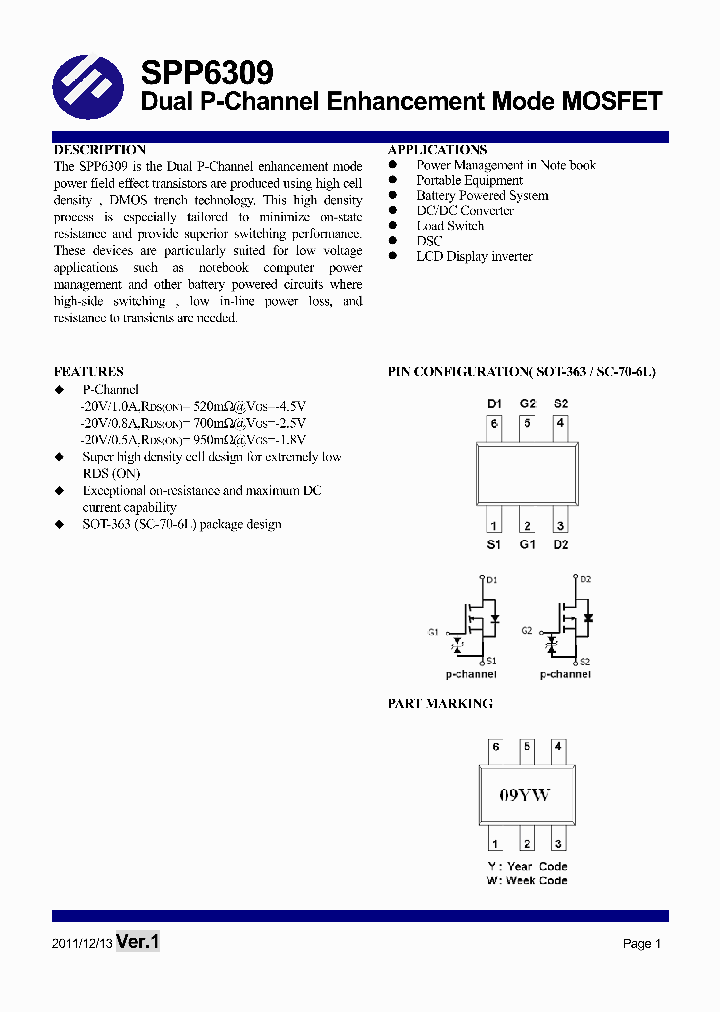 SPP6309_7755892.PDF Datasheet