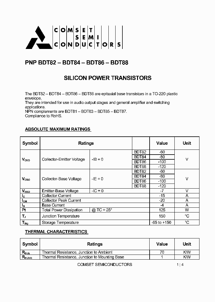 BDT82_7763788.PDF Datasheet