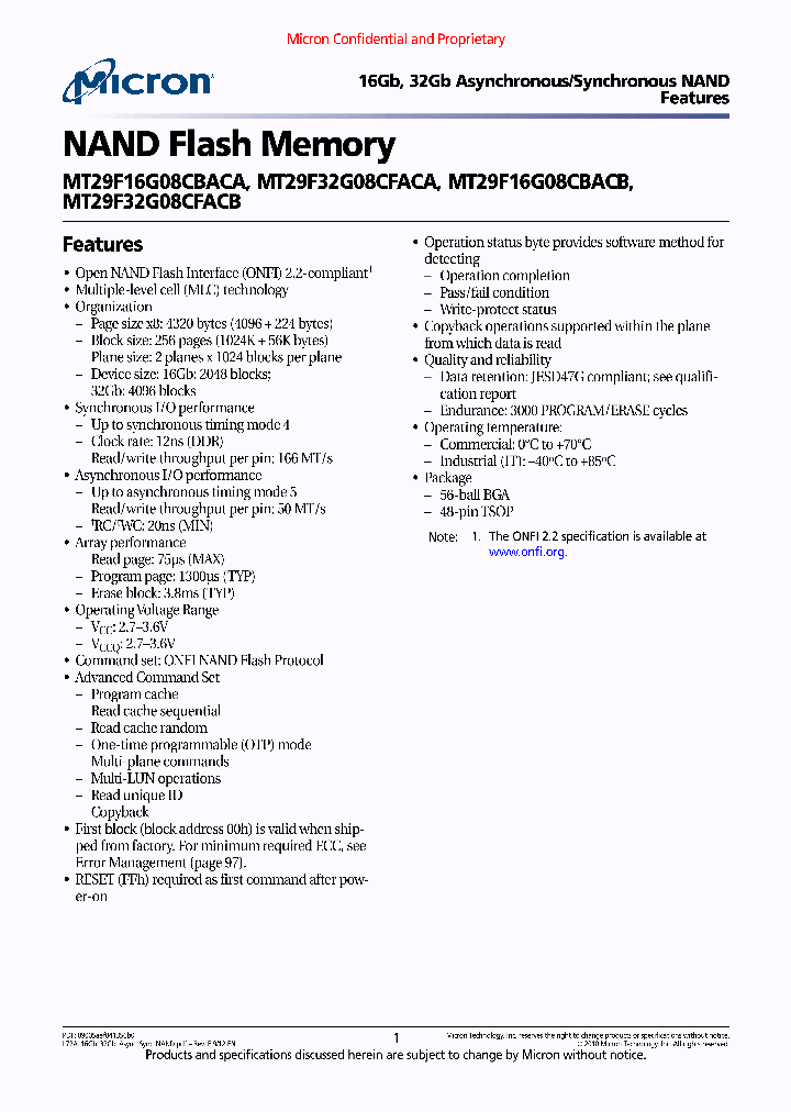 MT29F16G08CBACA_7749824.PDF Datasheet