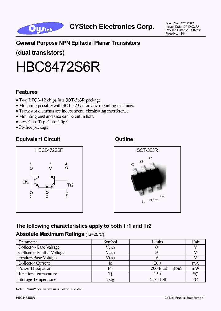 HBC8472S6R_7782677.PDF Datasheet
