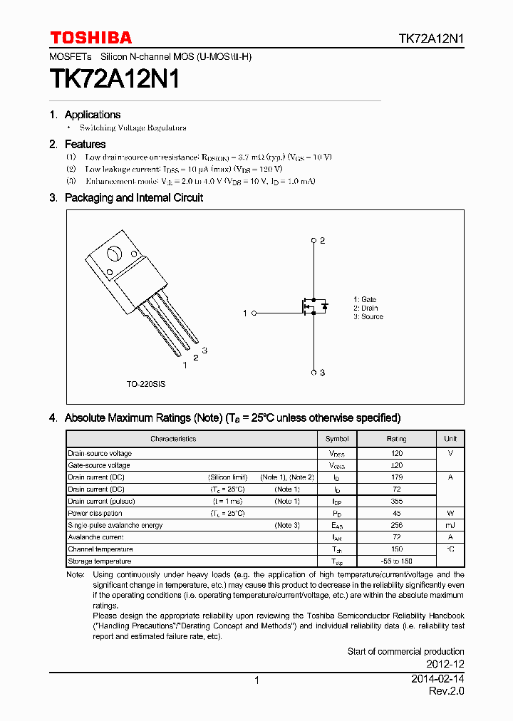 TK72A12N1_7784905.PDF Datasheet