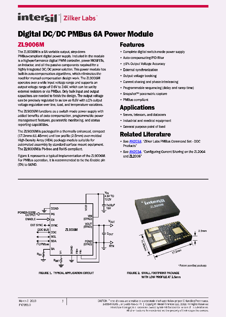 ZL9006M_7811971.PDF Datasheet