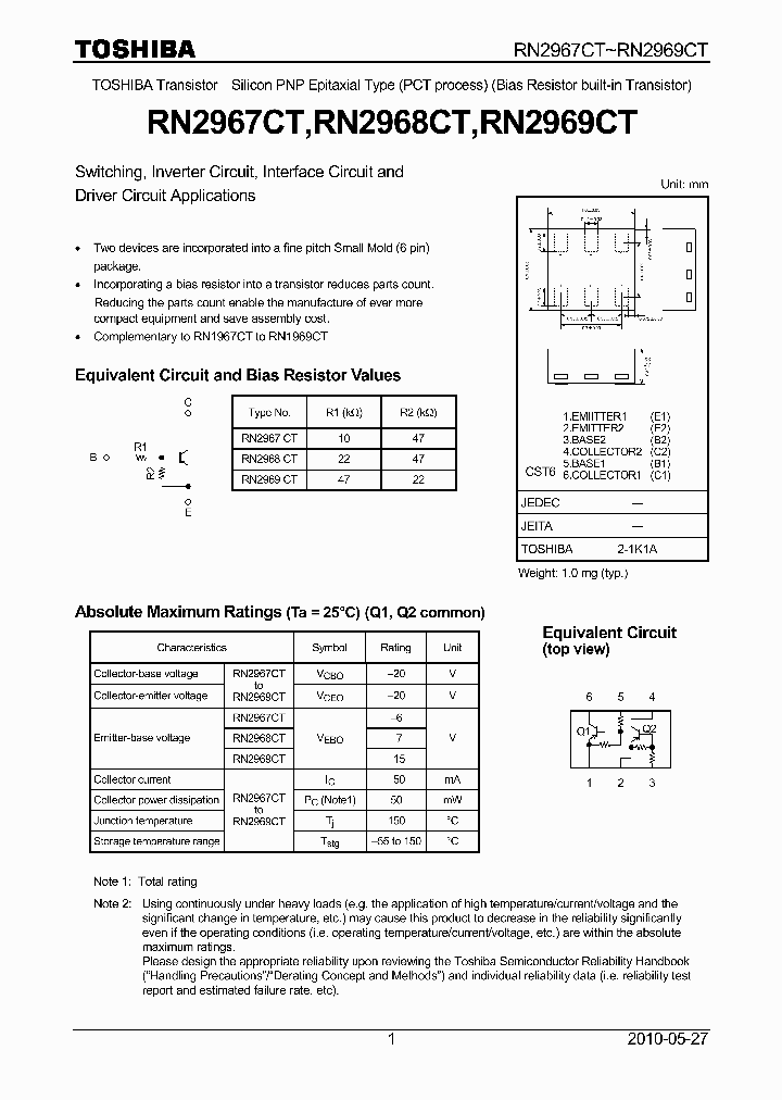 RN2969CT_7804163.PDF Datasheet