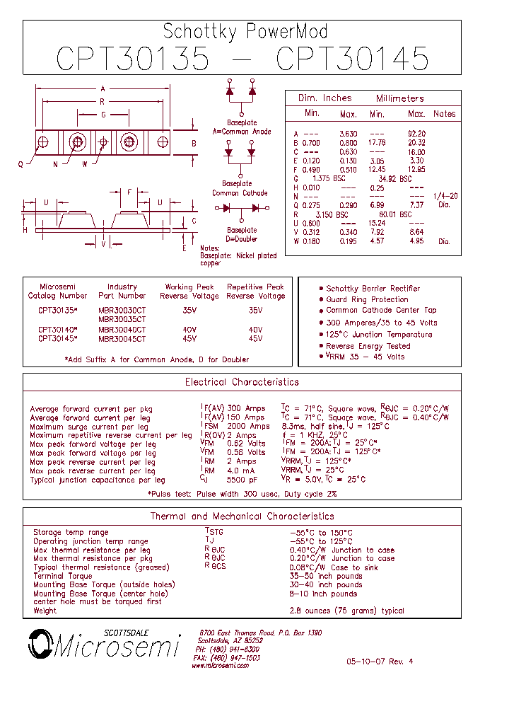 MBR30035CT_7778949.PDF Datasheet