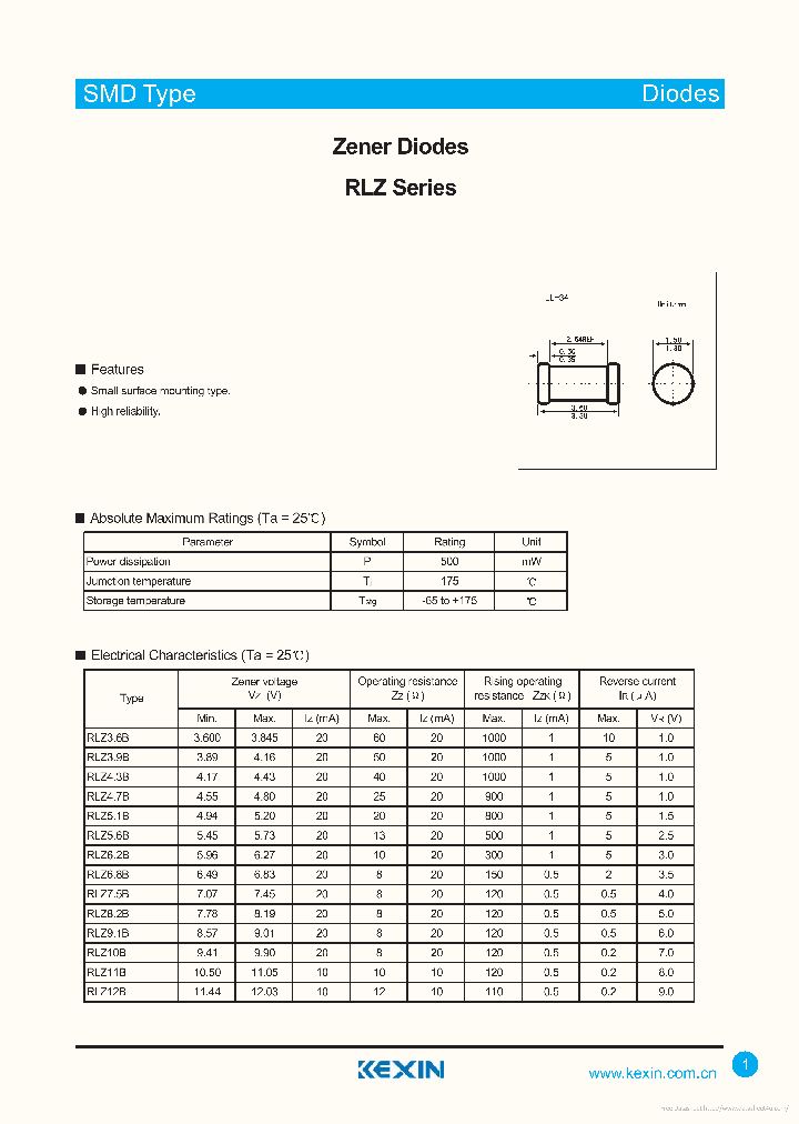 RLZ22B_7754069.PDF Datasheet