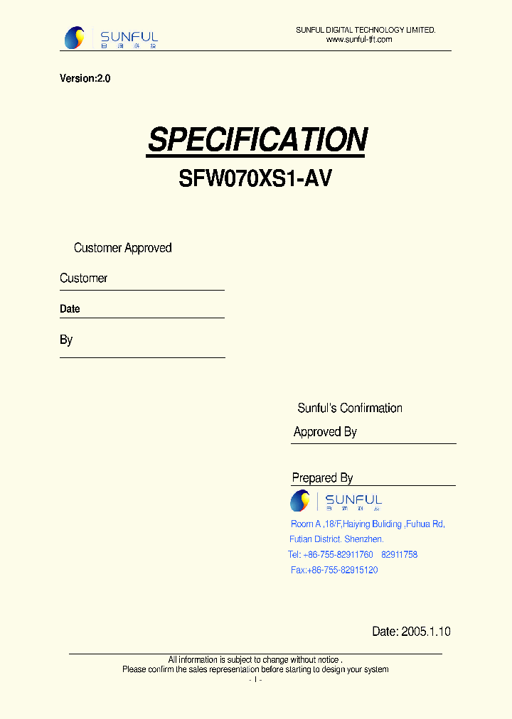 SFW070XS1-AV_7755783.PDF Datasheet