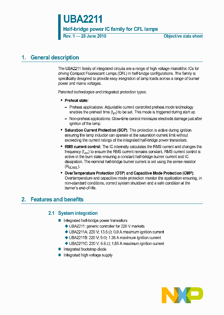 UBA2211TN1_7767012.PDF Datasheet