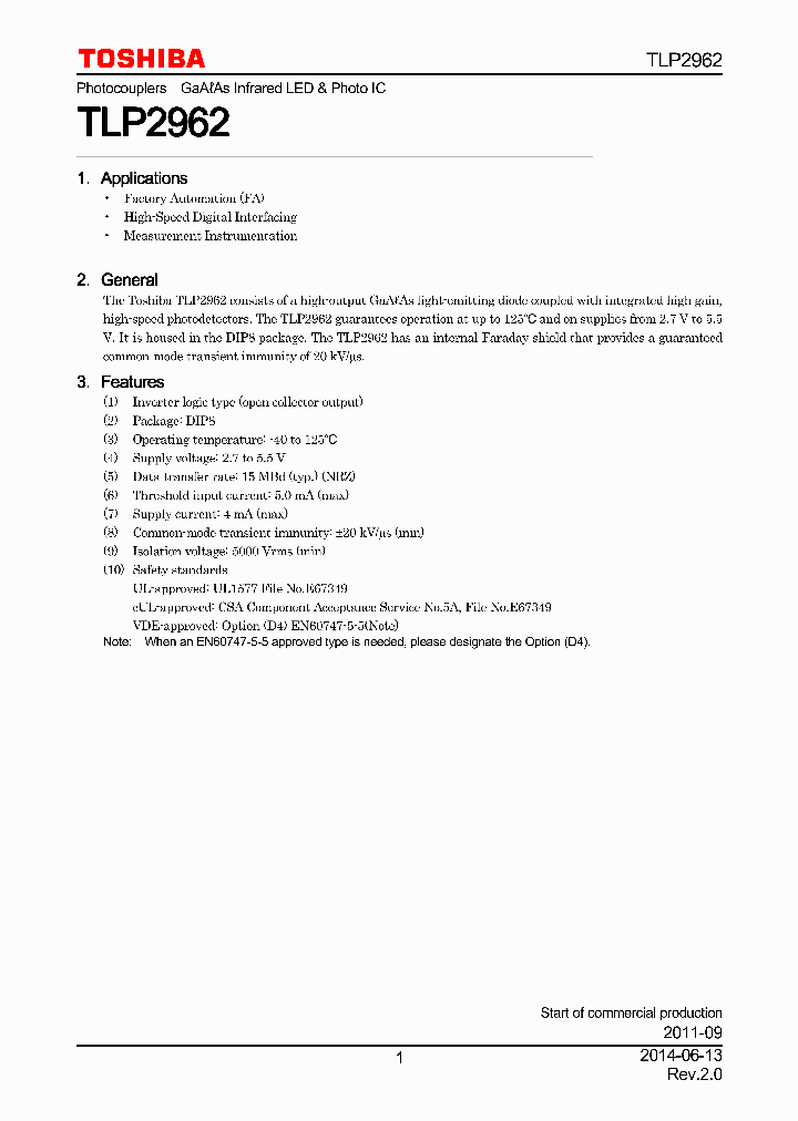 TLP2962_7798597.PDF Datasheet
