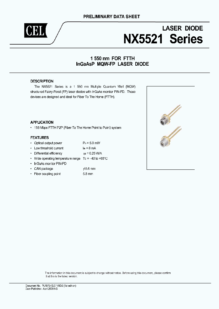 NX5521_7813726.PDF Datasheet