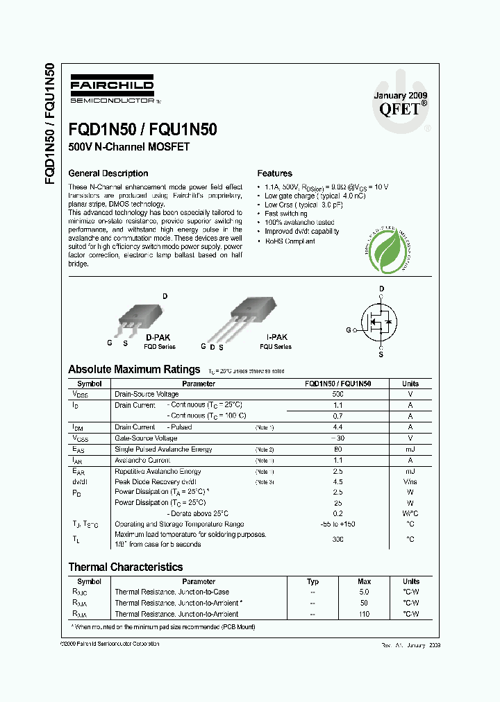 FQD1N50TF_7839019.PDF Datasheet