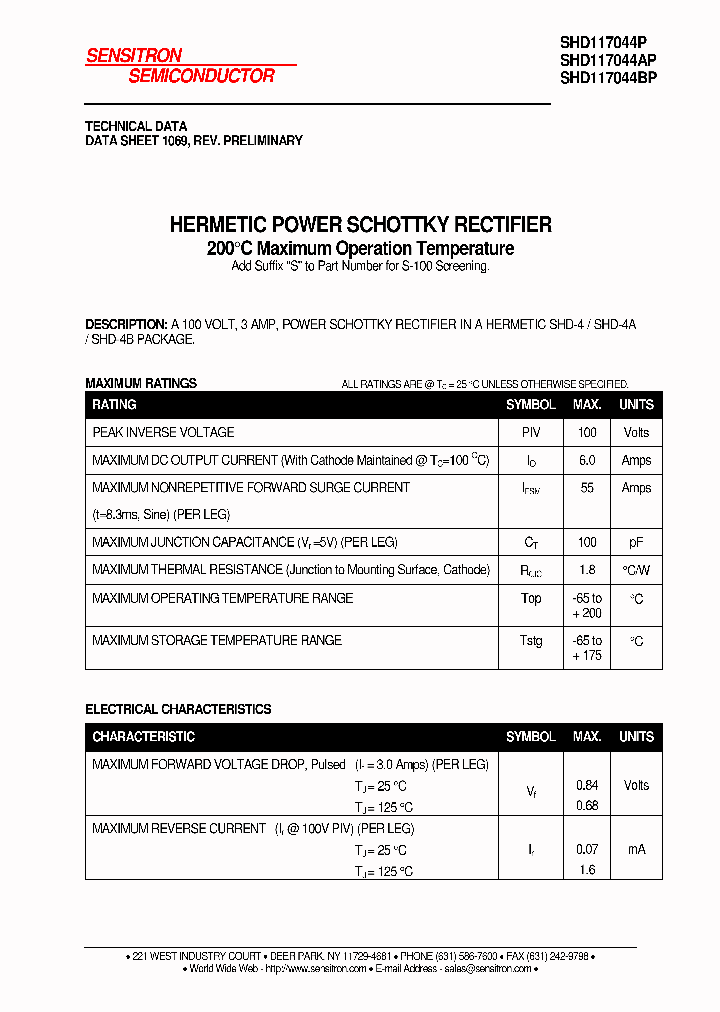 SHD117044BP_7852200.PDF Datasheet
