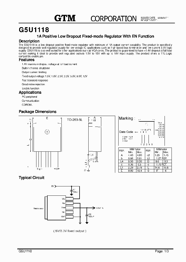 G5U1118_7853940.PDF Datasheet