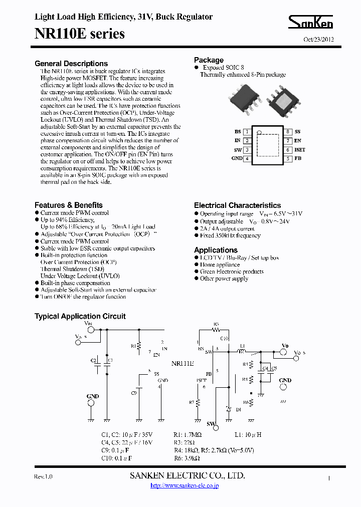 NR110E_7765967.PDF Datasheet