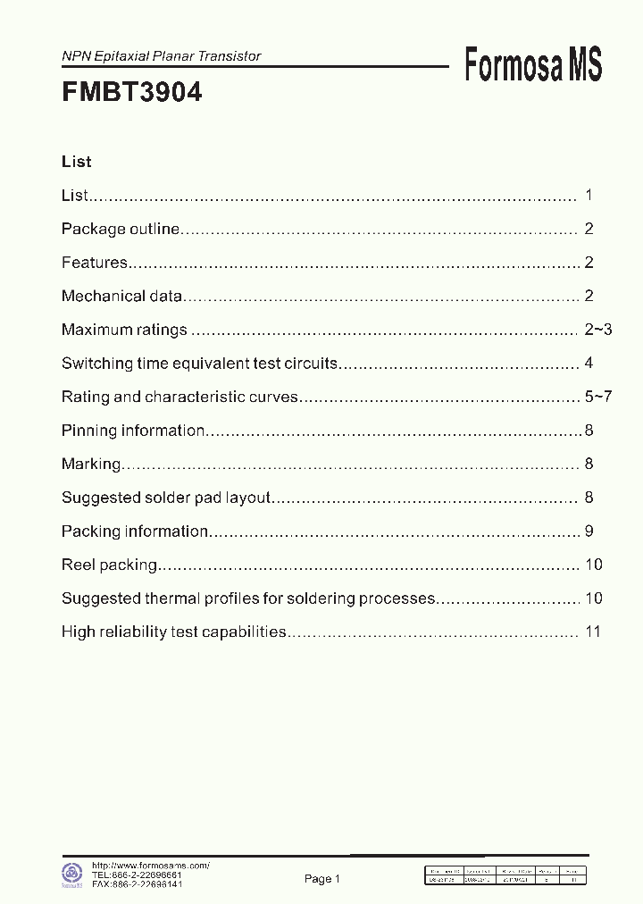 FMBT390411_7857198.PDF Datasheet