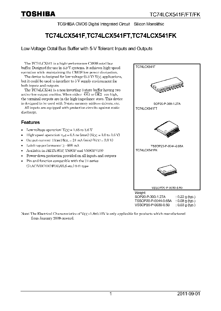 TC74LCX541FK11_7865794.PDF Datasheet