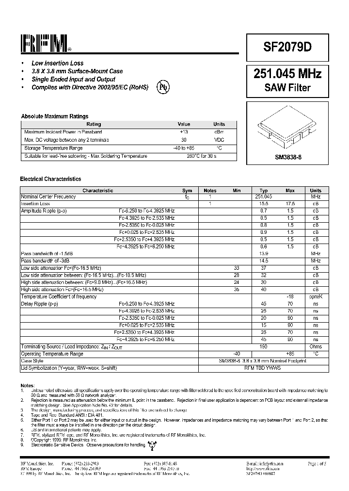 SF2079D_7866135.PDF Datasheet