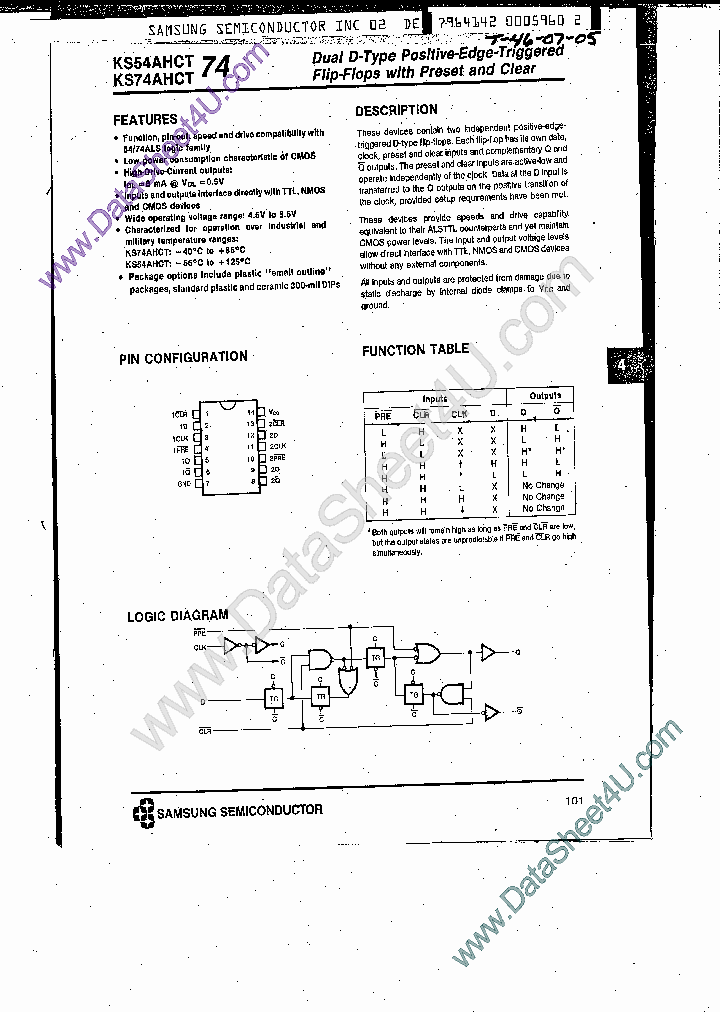 KS74AHCT74_7770526.PDF Datasheet