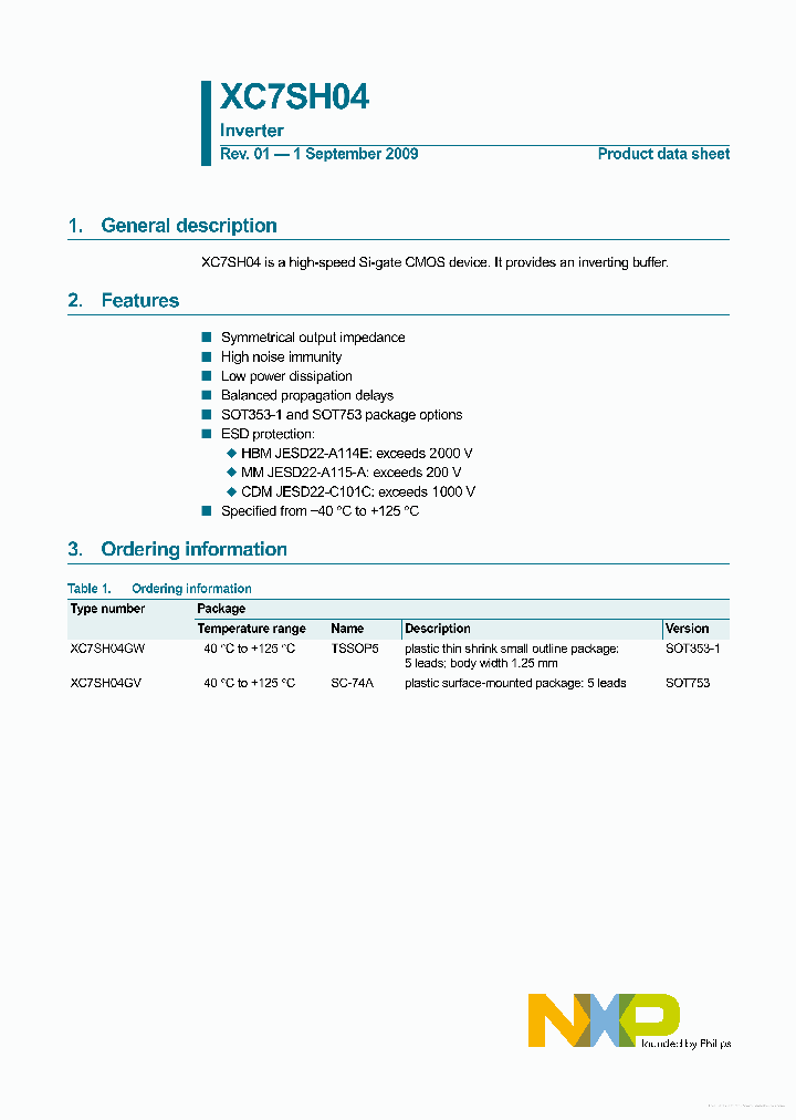 XC7SH04_7768416.PDF Datasheet