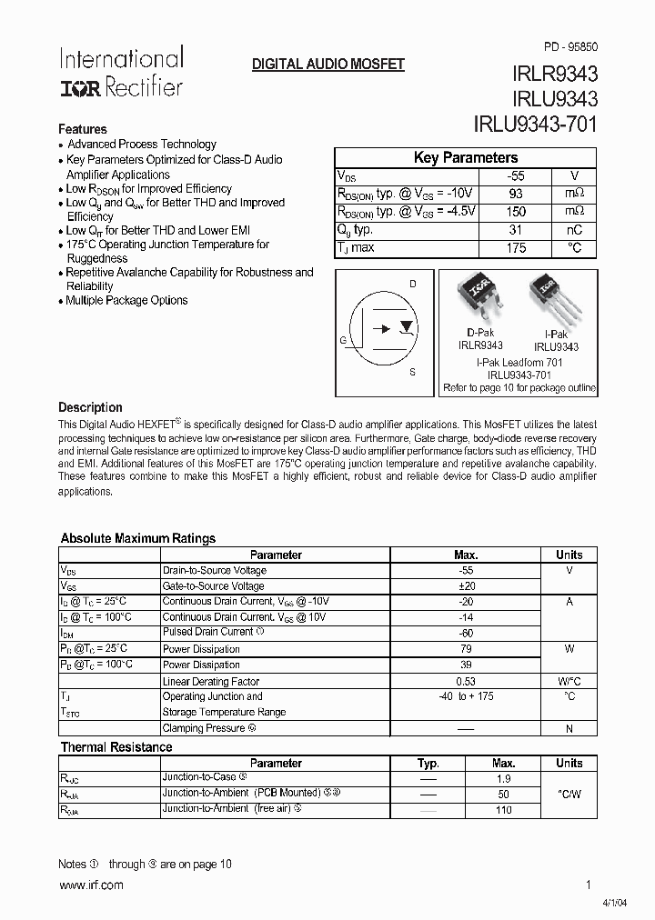 IRLU9343-701_7837174.PDF Datasheet