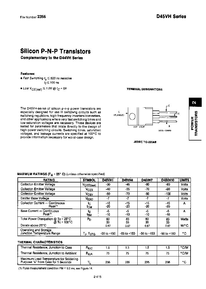 D45VH4-6264_7843827.PDF Datasheet