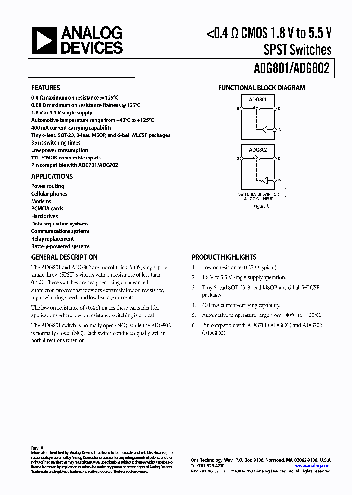 ADG801BRTZ-REEL7_7848904.PDF Datasheet