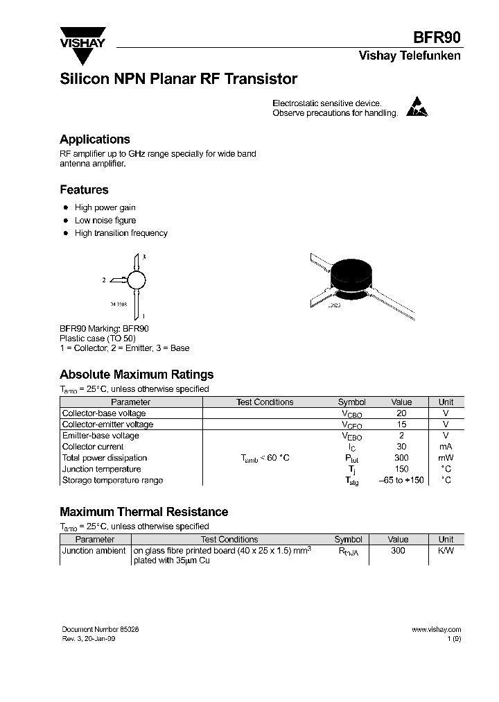 BFR90_7847981.PDF Datasheet