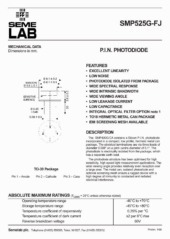 SMP525G-FJ_7882436.PDF Datasheet