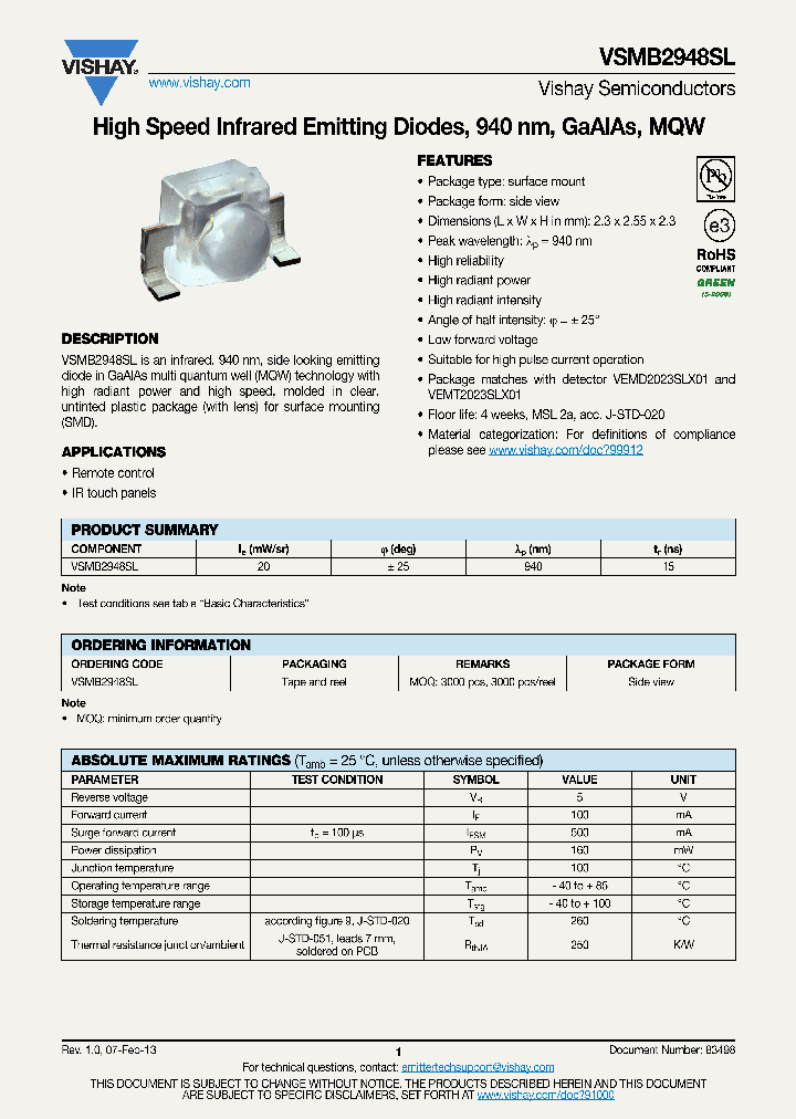 VSMB2948SL_7881668.PDF Datasheet