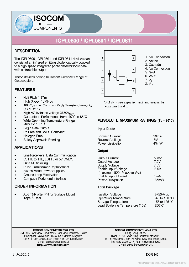 ICPL0601_7780035.PDF Datasheet