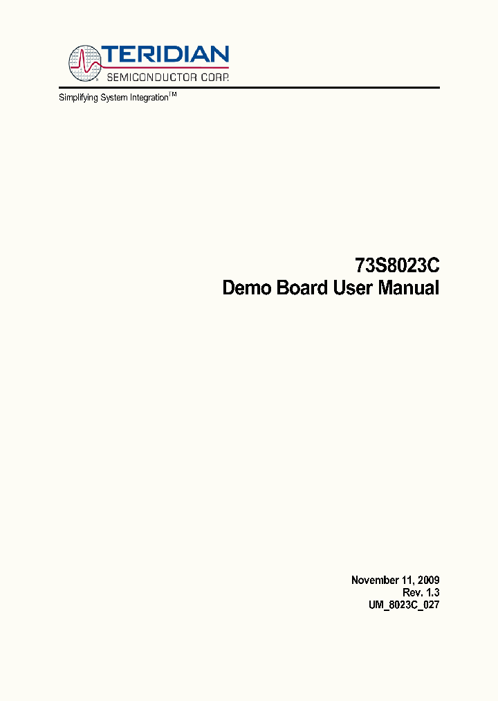 73S8023C-DB_7888798.PDF Datasheet