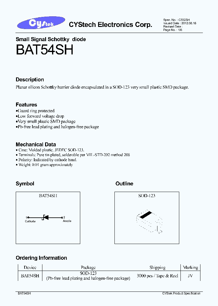 BAT54SH_7891633.PDF Datasheet
