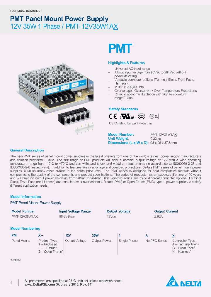 PMT-12V35W1AH_7899389.PDF Datasheet